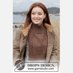 Drops - Chestnut Love Neck Warmer